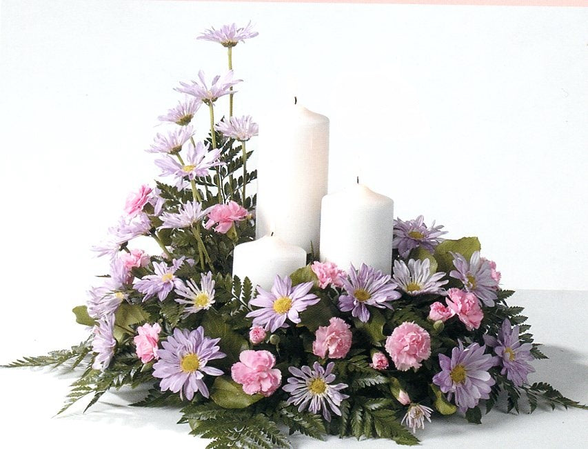 Mixed Candle Arrangement